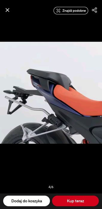 Kufry motocyklowe torby sakwy stelaż aprilia rs660 tuono