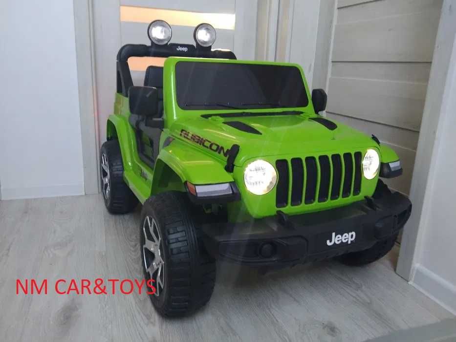 Auto na akumulator Pojazd samochód Jeep Wrangler Rubicon 4x4