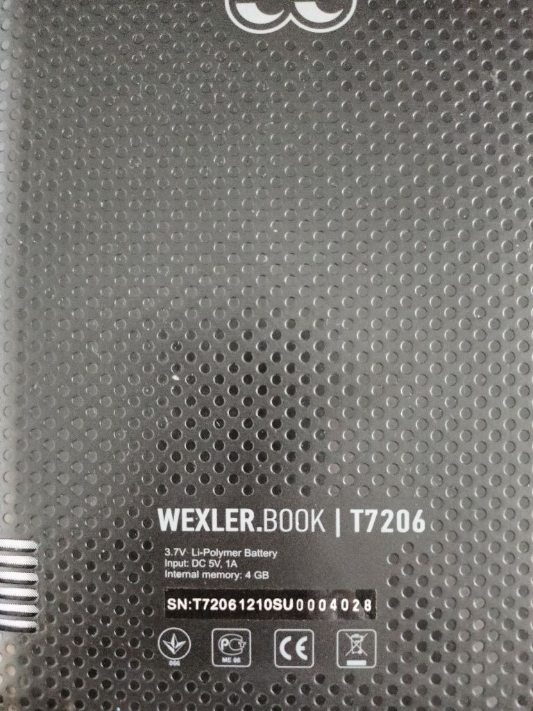 Електронна книга Wexler Book T7206