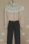 Sweter golf cieply