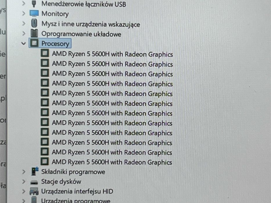 Laptop Dell G15 5515 Ryzen 5 / 16GB /SSD 512GB / RTX 3050 15,6 Win 11