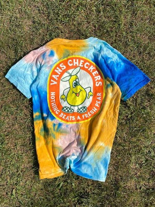 Koszulka Vans Tie-Dye unisex nadruk multicolor Small streetwear