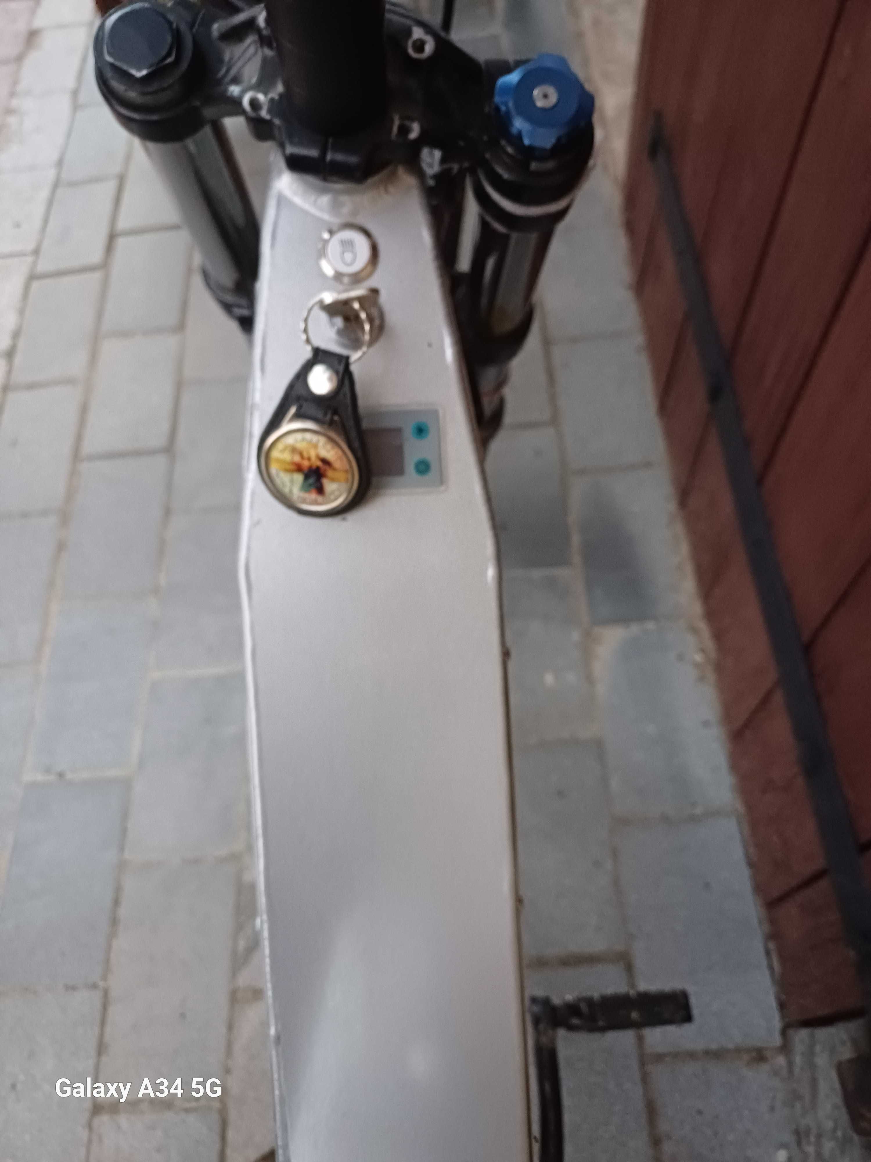 Samurai slim rower elektryczny 8000