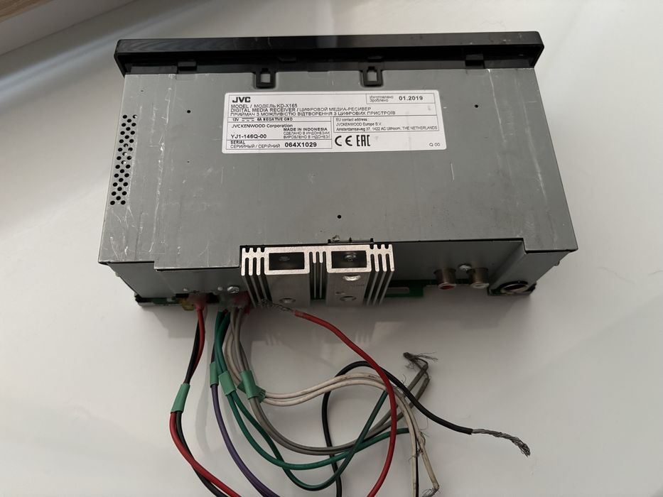 Автомагнітола JVC KD-165