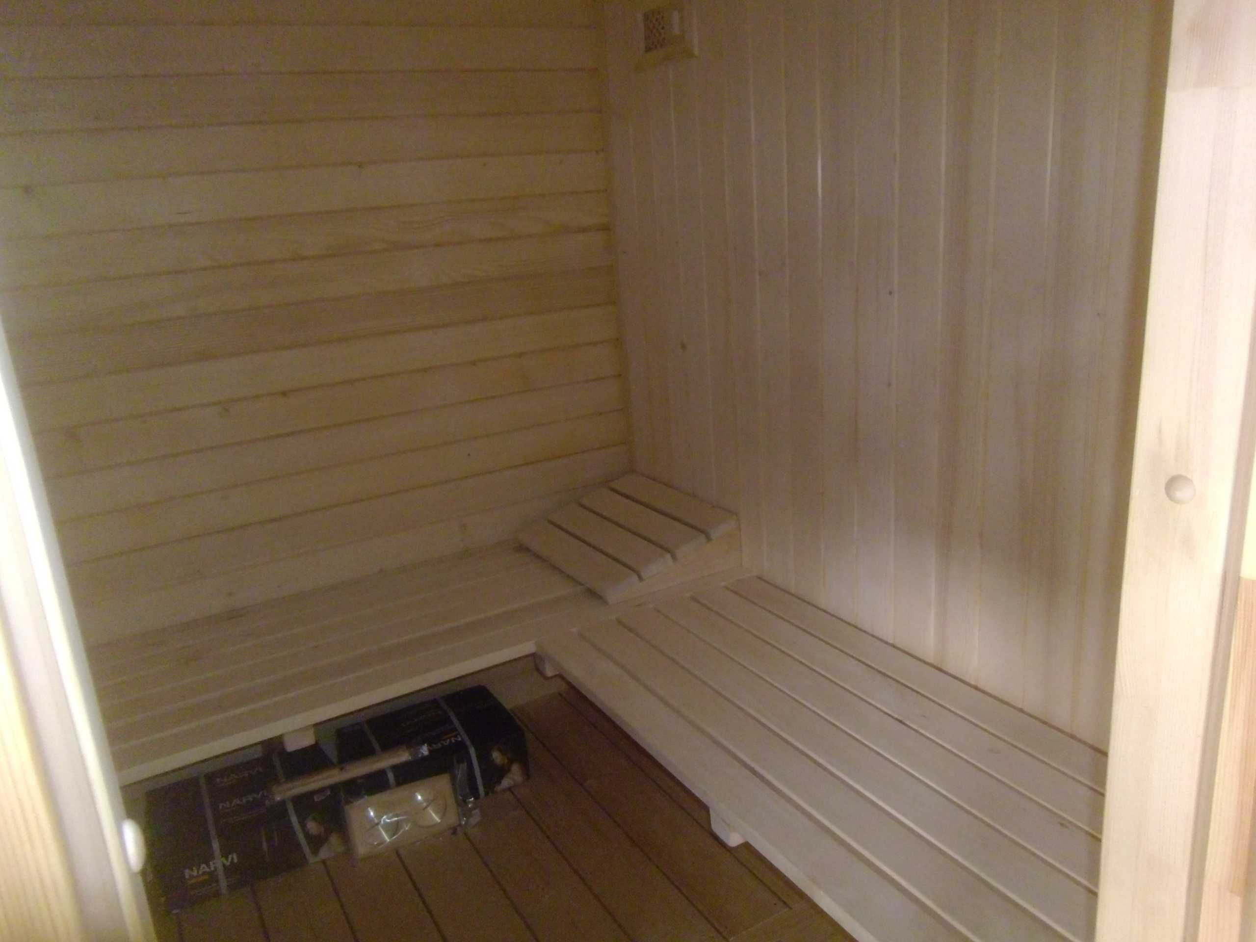 Sauna finska + balia do schładzania