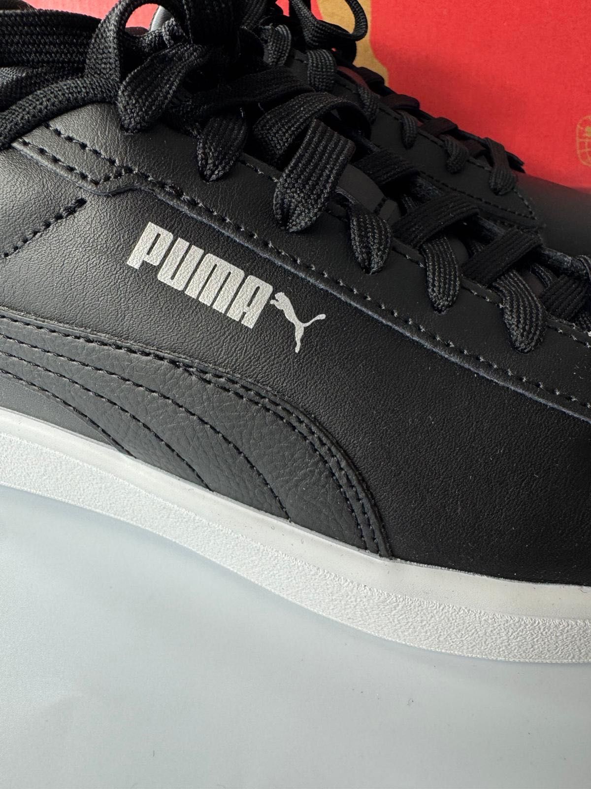 Nowe sneakersy unisex PUMA Smash 3.0 L czarne 40,5