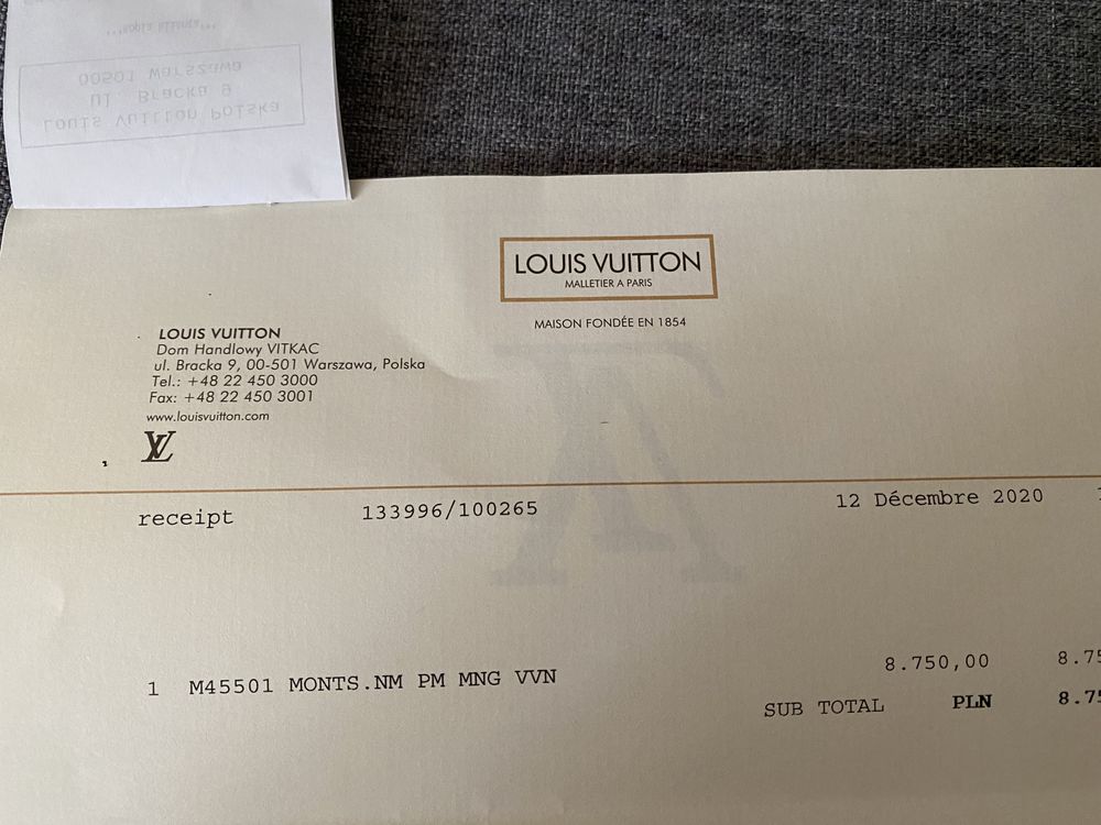 Plecak Louis Vuitton MONTSOURIS PM