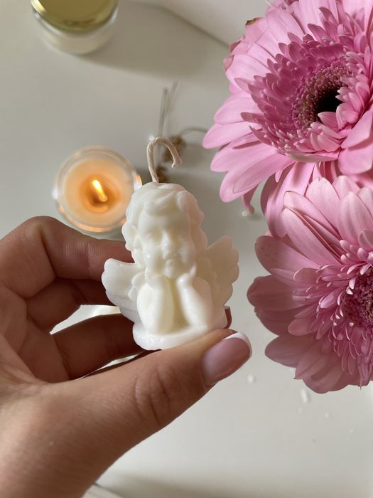 Свічки з натурального соєвого віску