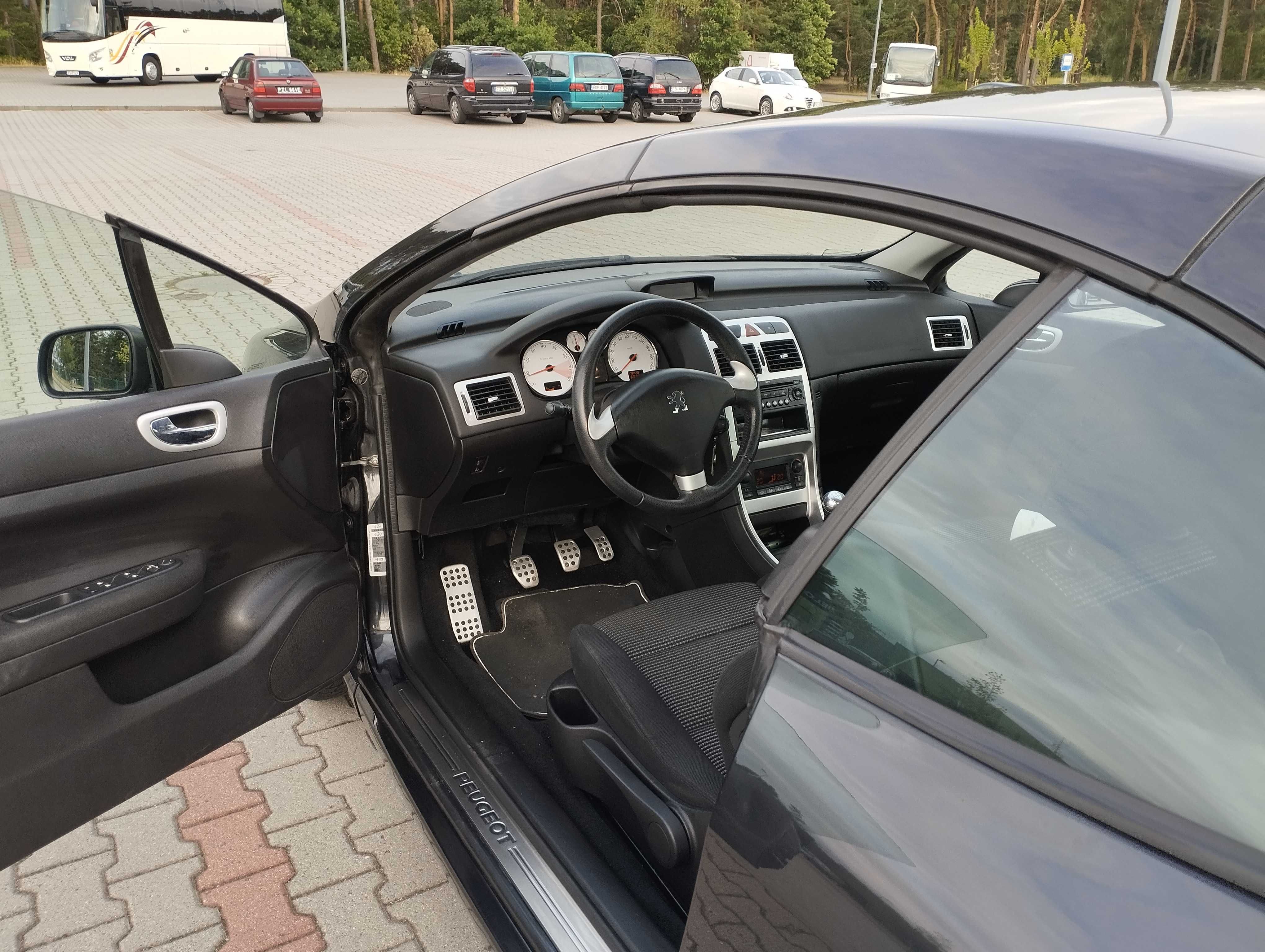Peugeot 307cc / cabrio / niski przebieg / polski salon