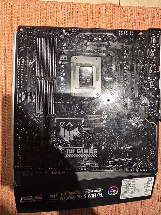 Asus Tuf B750M Plus Wifi D4 Avariada Peças