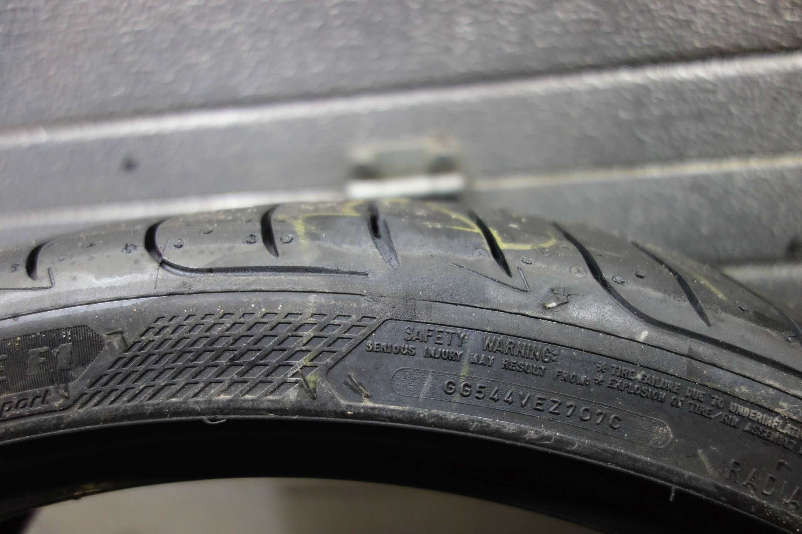 235/35R19 Opony letnie używane Goodyear Eagle F1 Super Sport (i46)