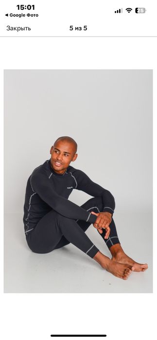 В идеале, термобелье поддева, Франция, 100% шерсть, Л