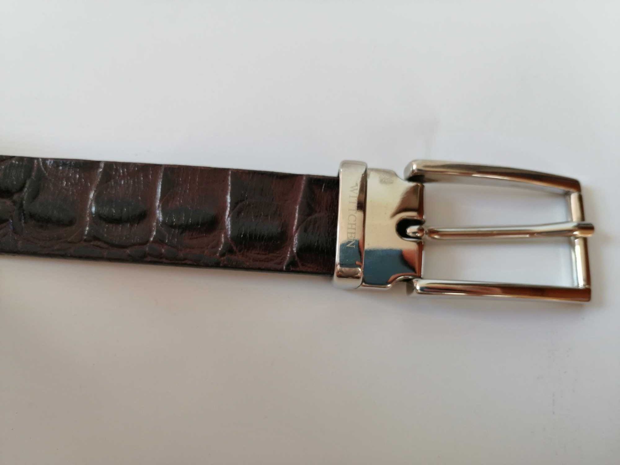 wittchen croco pasek damski brazowy S / M