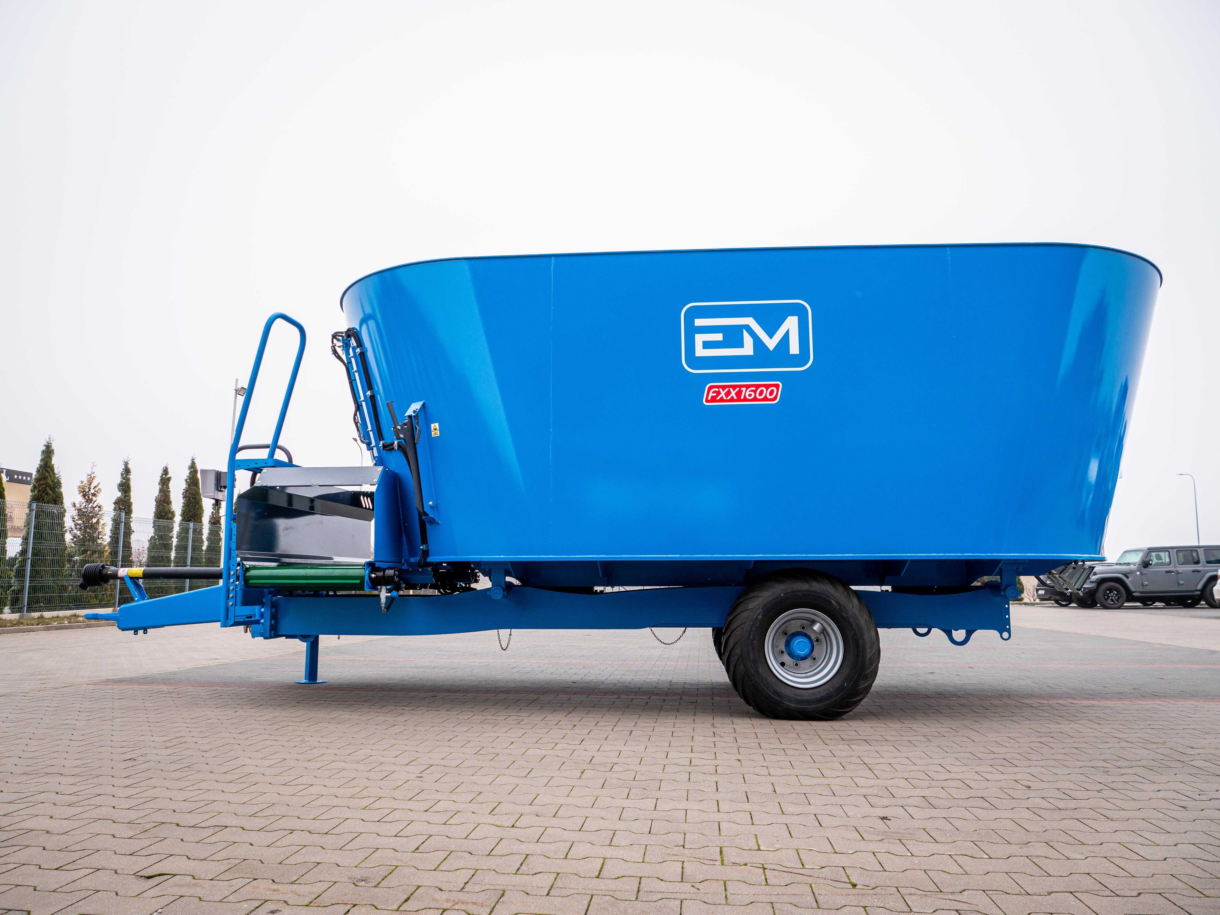 Wóz paszowy Paszowóz EUROMILK RINO FXX 1600 HD 16m3