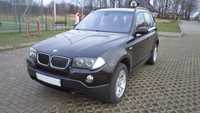 BMW X3 BMW X3 2008R 2.0TD 177KM Skóra Alu dofinansowany