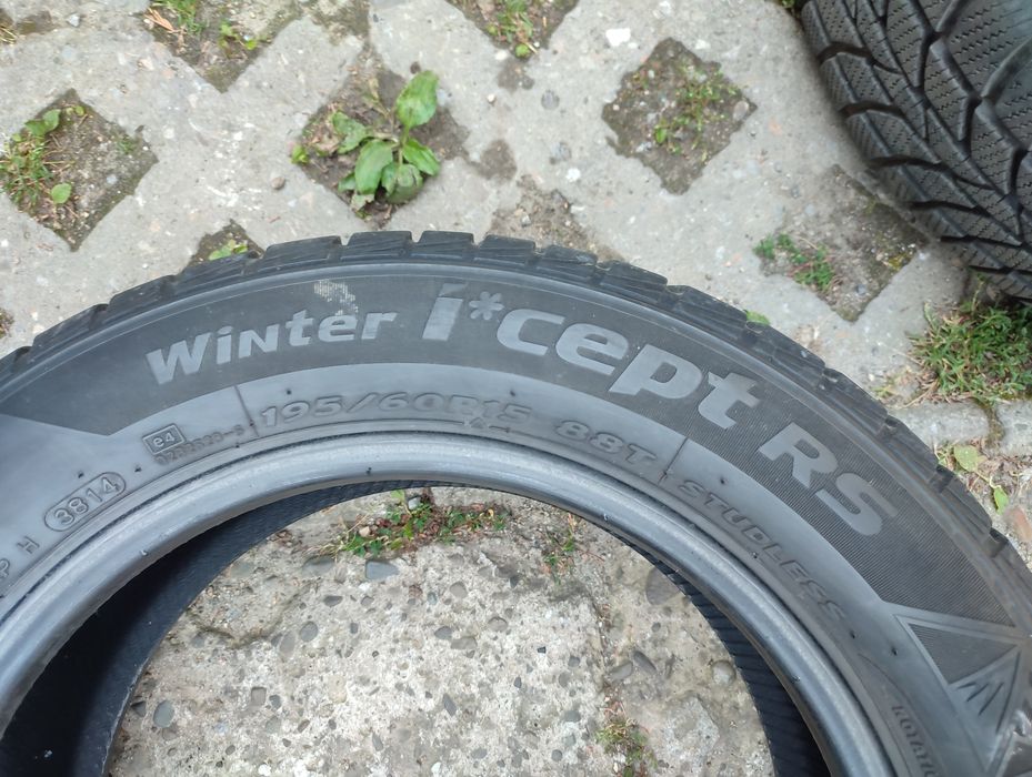 4 opony zimowe 195/60/R15 Hankook
