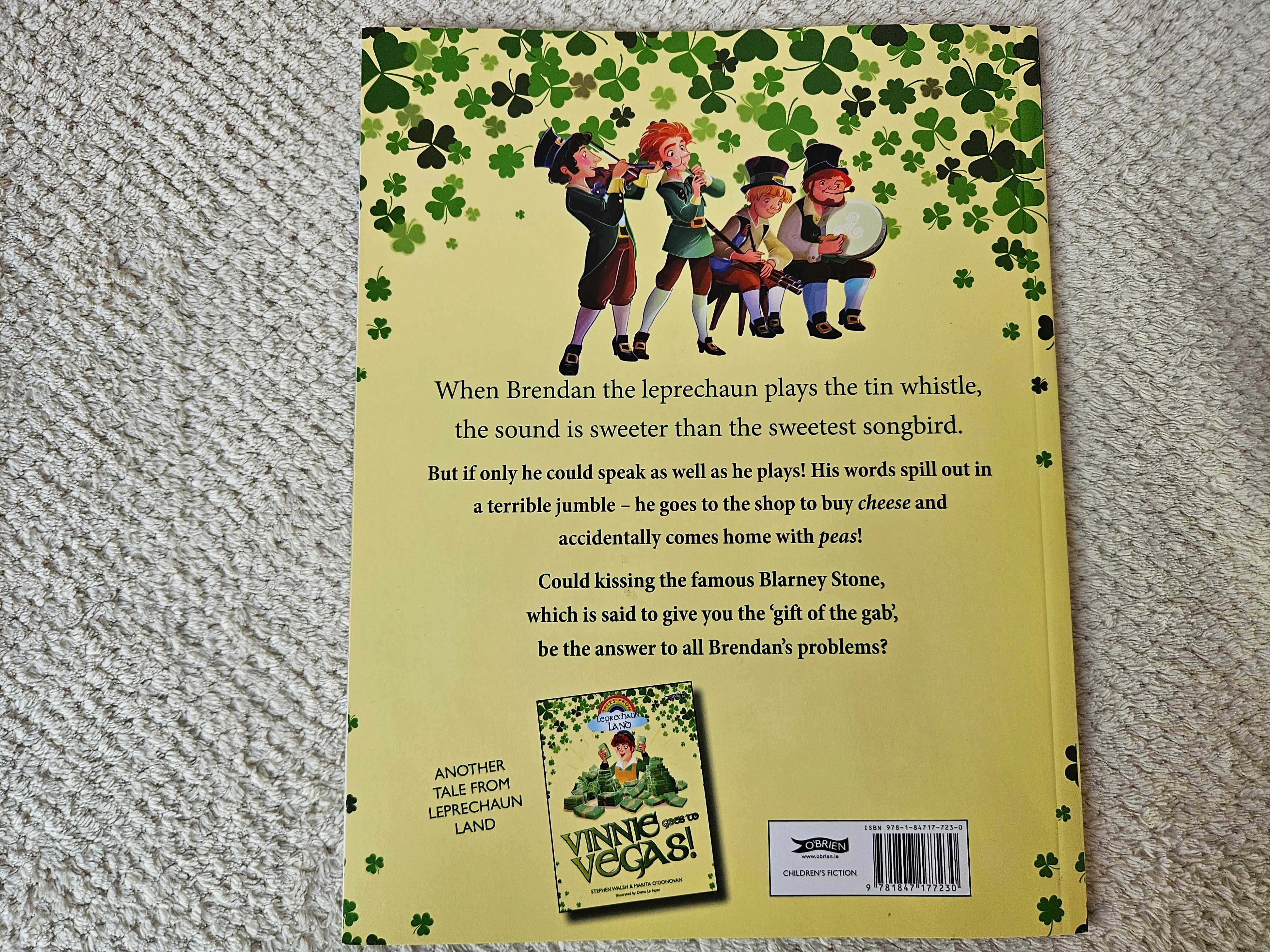 Książka po angielsku dla dzieci: Brendan and the Blarney Stone