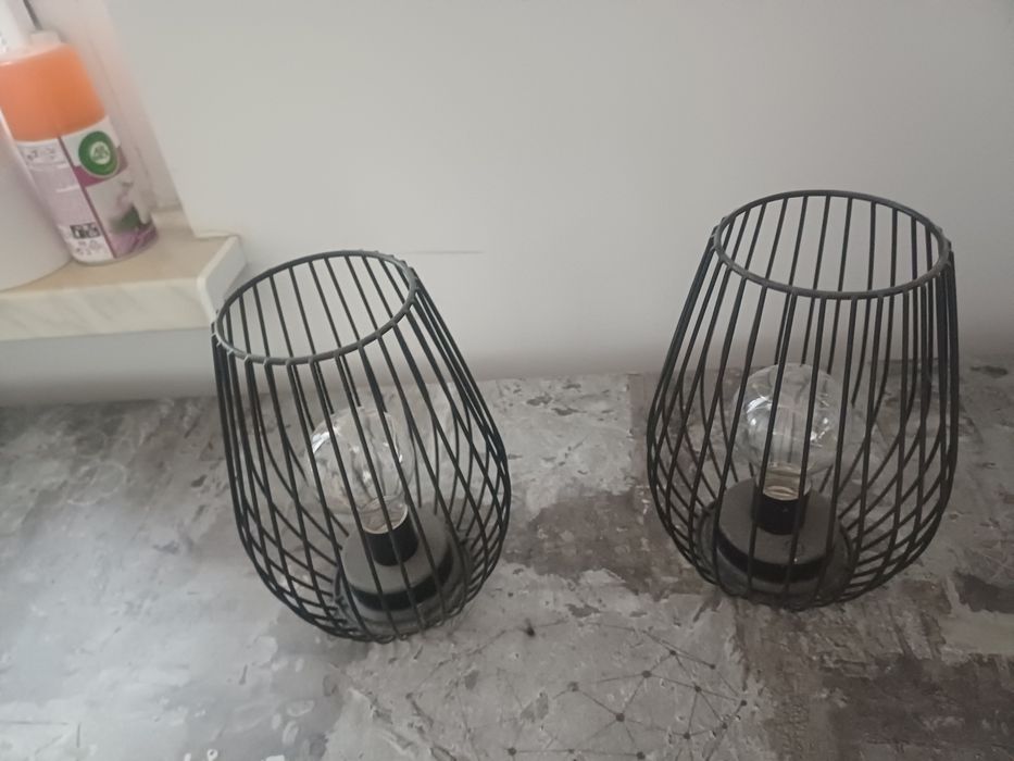 Lampki metalowe ozdobne