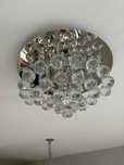 Plafon sufitowy z kryształowymi kulami 5 Led średnica 40 cm