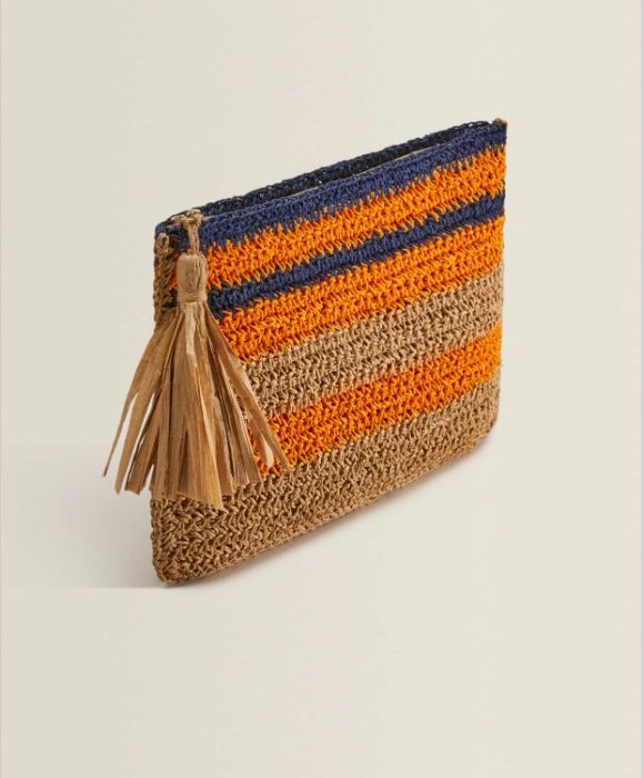 Clutch Multicolorida Zara Home NOVO