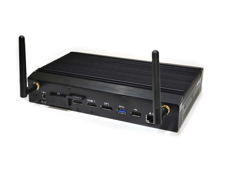Mini PC fanless CPU Intel N2930 grafika NVIDIA GT730M 8GB RAM SSD WiFi