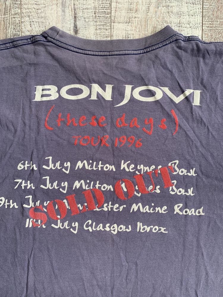 Футболка Bon Jovi 1996 года merch