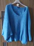 Sweter Minouu uniwersalny duży rozmiar oversize