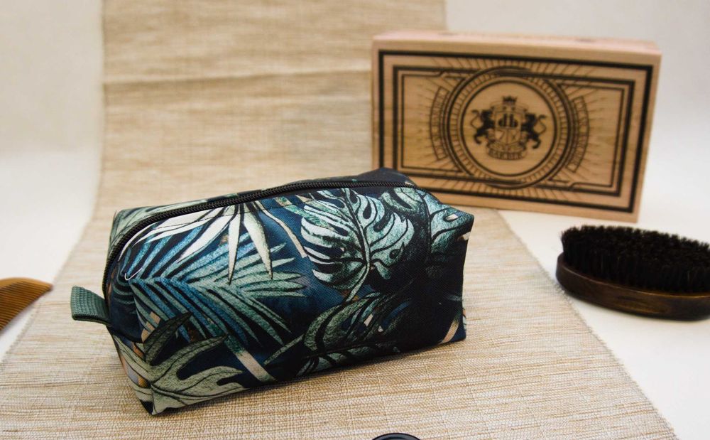 Kosmetyczka wodoodporna jednokomorowa rośliny