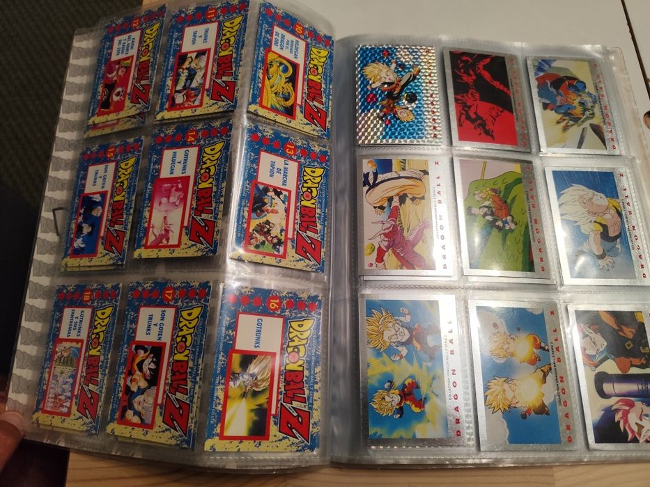 Caderneta cartas Dragonball Z serie 2 - Panini