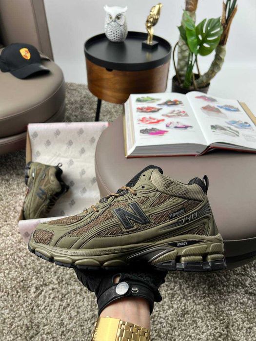 Зимові Чоловічі Кросівки New Balance 740 (Хутро)41-45 Без Предоплати