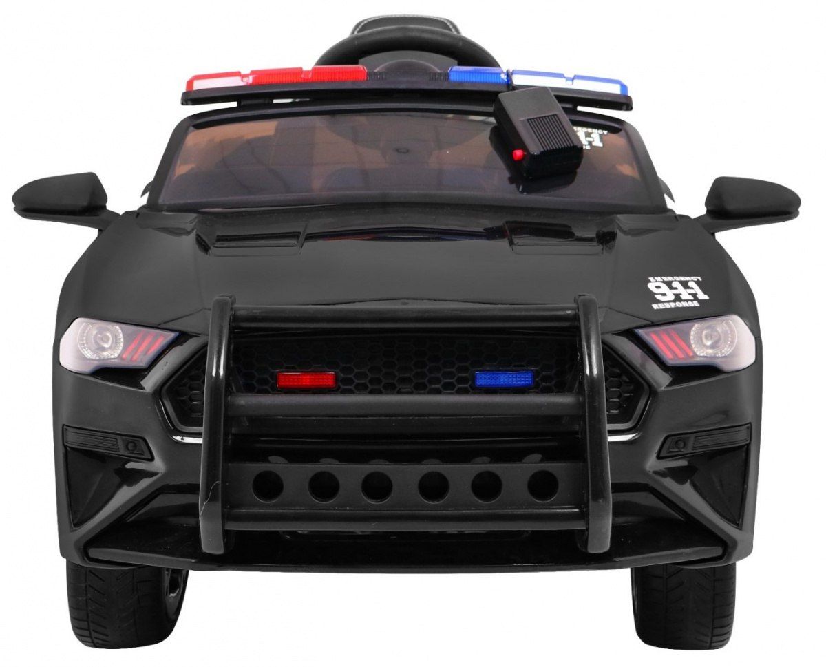 +MEGAFON +Światła Samochód policyjny AUTO na akumulator GT policja