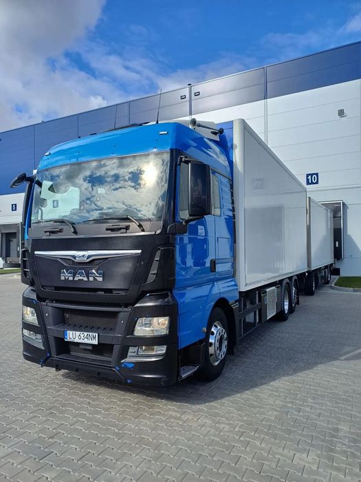 MAN TGX 26.440  Zestaw MAN TGX 26.440 | *220 000 netto* | 2 sztuki | chłodnia | winda