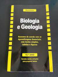 Resumos Biologia e Geologia 10°ano