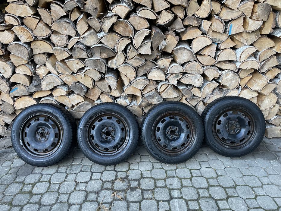 Koła 15 5x100 zimowe opony 185/60R15 audi vw seat skoda