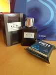 Zestaw perfumy Elite Gentleman in Black Avon + mydło prezent