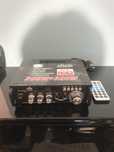 Wzmacniacz Stereo 2x 300W z radiem, bluetooth i karaoke