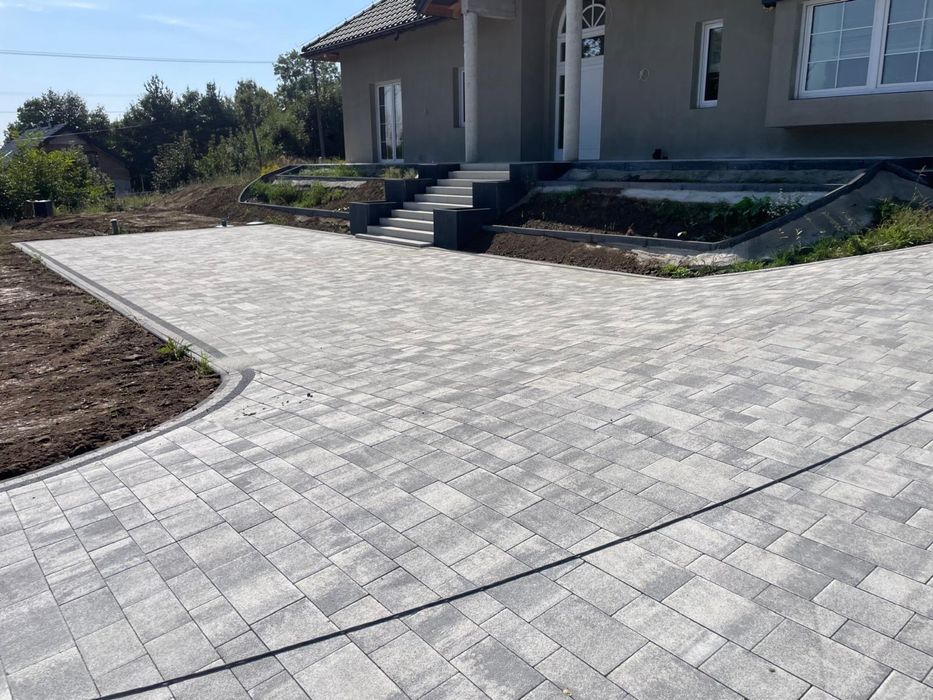Ukladanie kostki brukowej,uslugi ziemne,brukarstwo, wynajem koparki