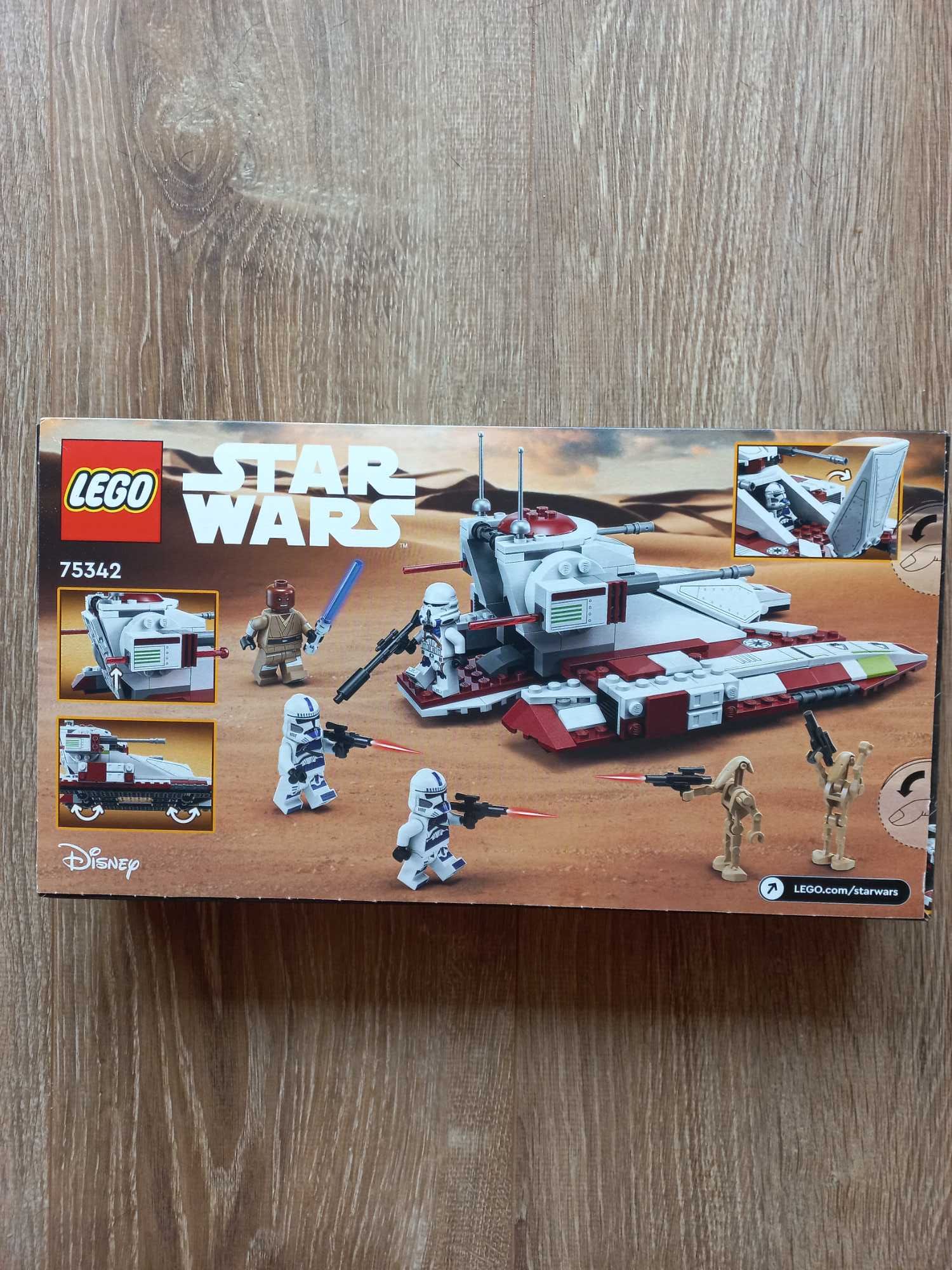 75342 LEGO Star Wars - Czołg Bojowy Republiki