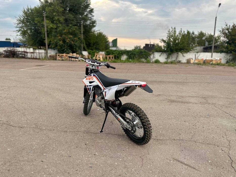 24к.с, 174двигун, повітря,6КПП - мотоцикл KAYO T4 ENDURO