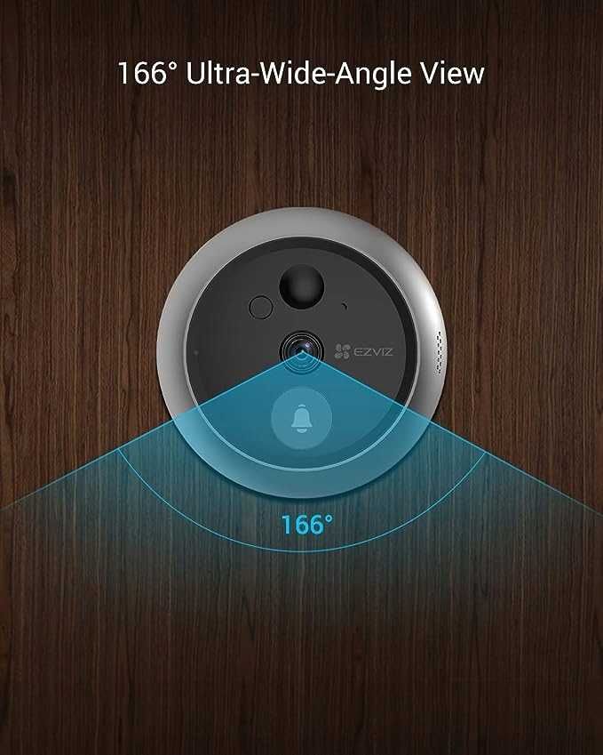 WIZJER Kamera Wizjerowa Dzwonek 1080P EZVIZ wysyłka fvat