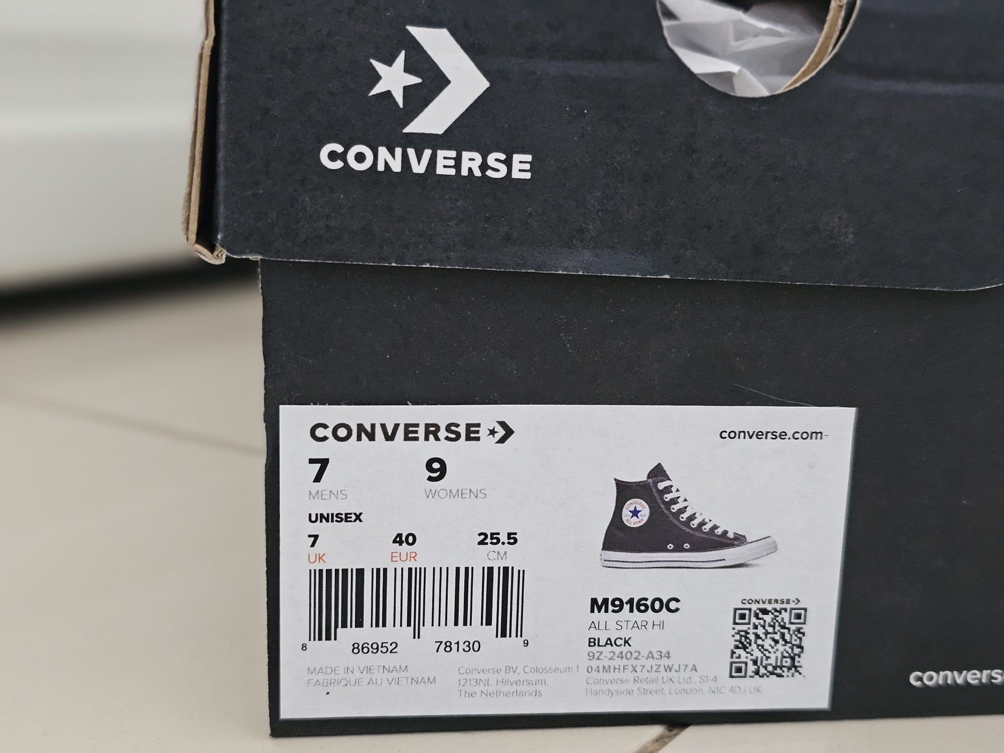Klasyczne trampki Converse All Star Hi M9160C
