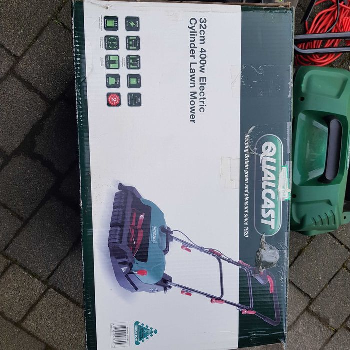 Kosiarka elektryczna cylindryczna QUALCAST SCM32A 400W 32cm