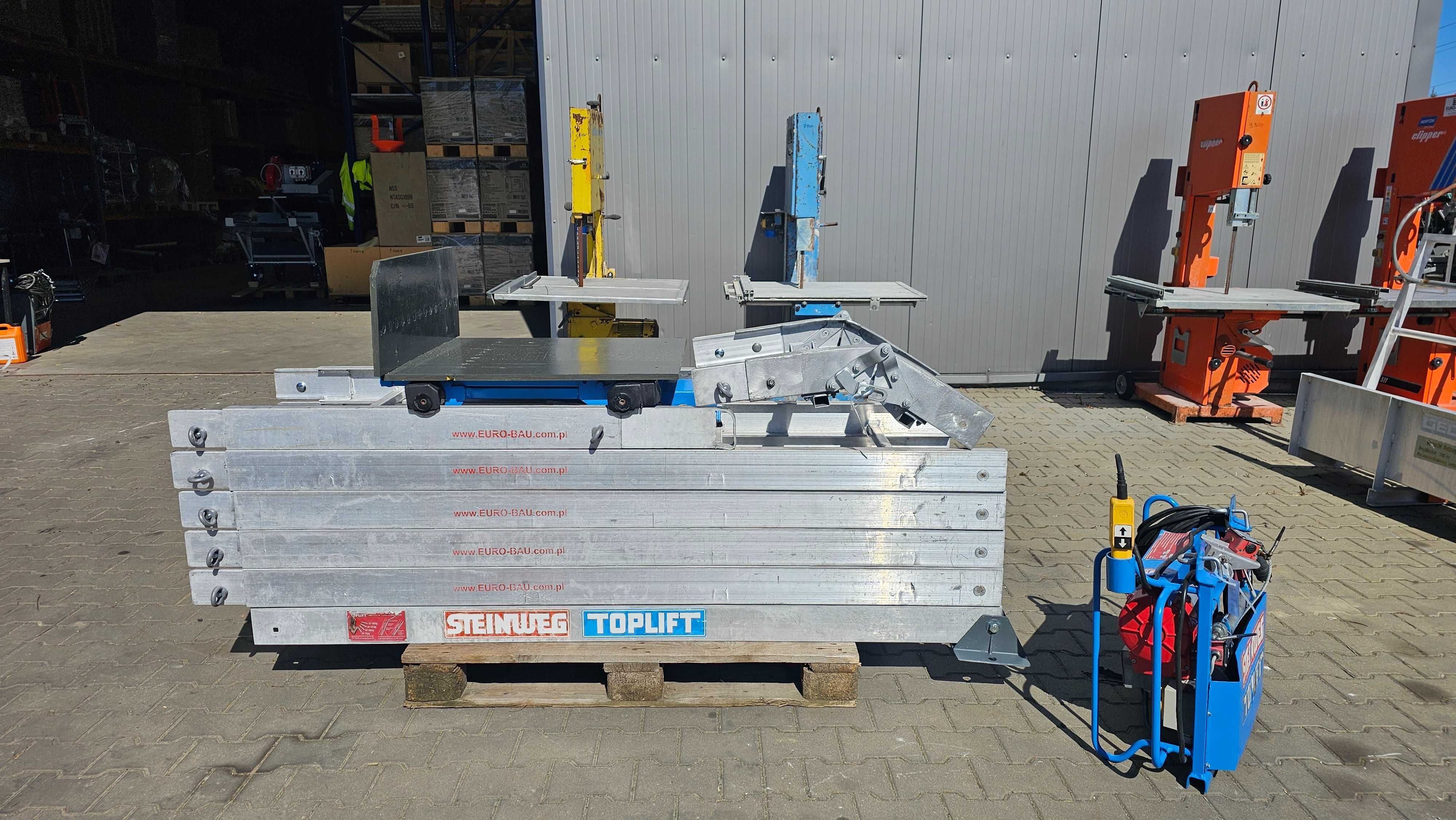 Winda dekarska Steinweg 12m nr. 115 drabina wciągarka