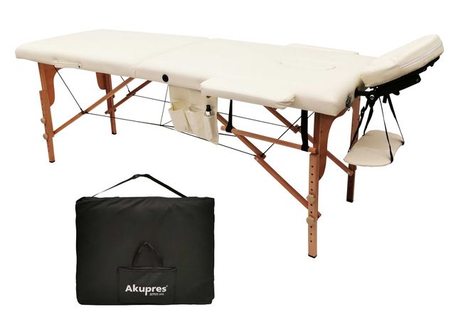 2-segmentowy stół łóżko do masażu AKUPRES Marco 7W1 + TORBA