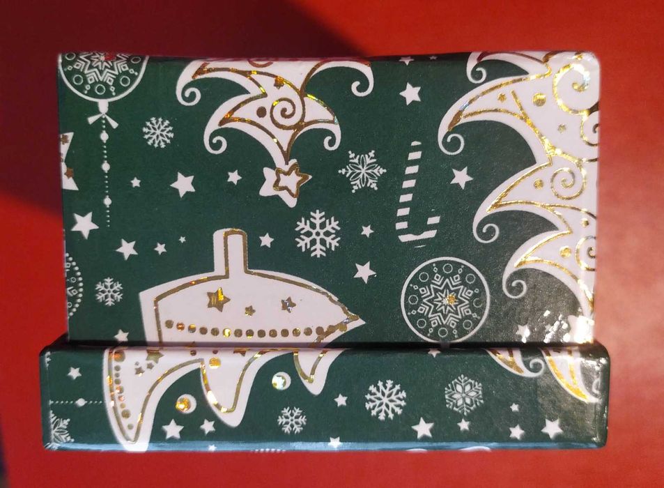pudełko prostokątne świąteczne