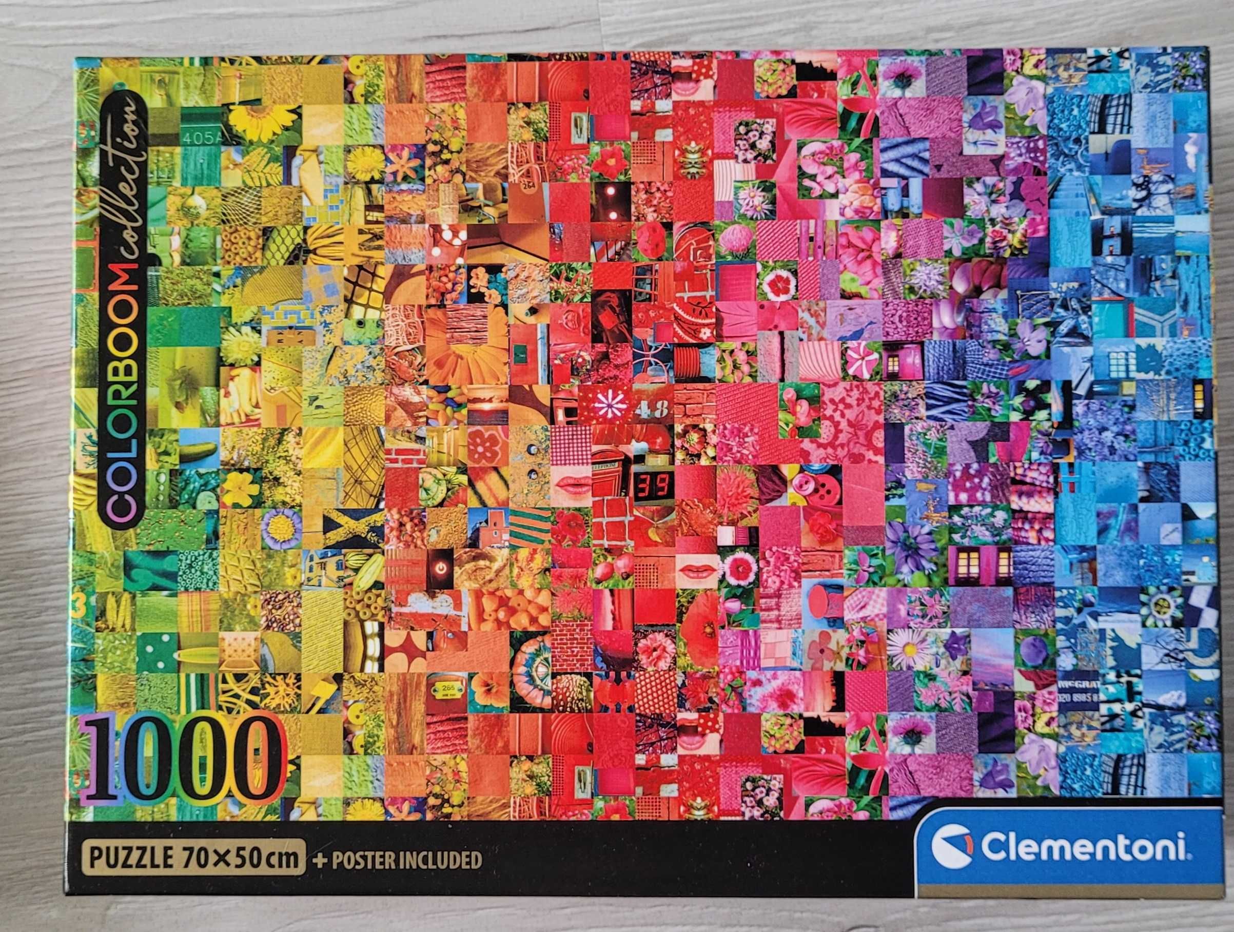 Puzzle Clementoni 1000 elementów Colorboom colection
