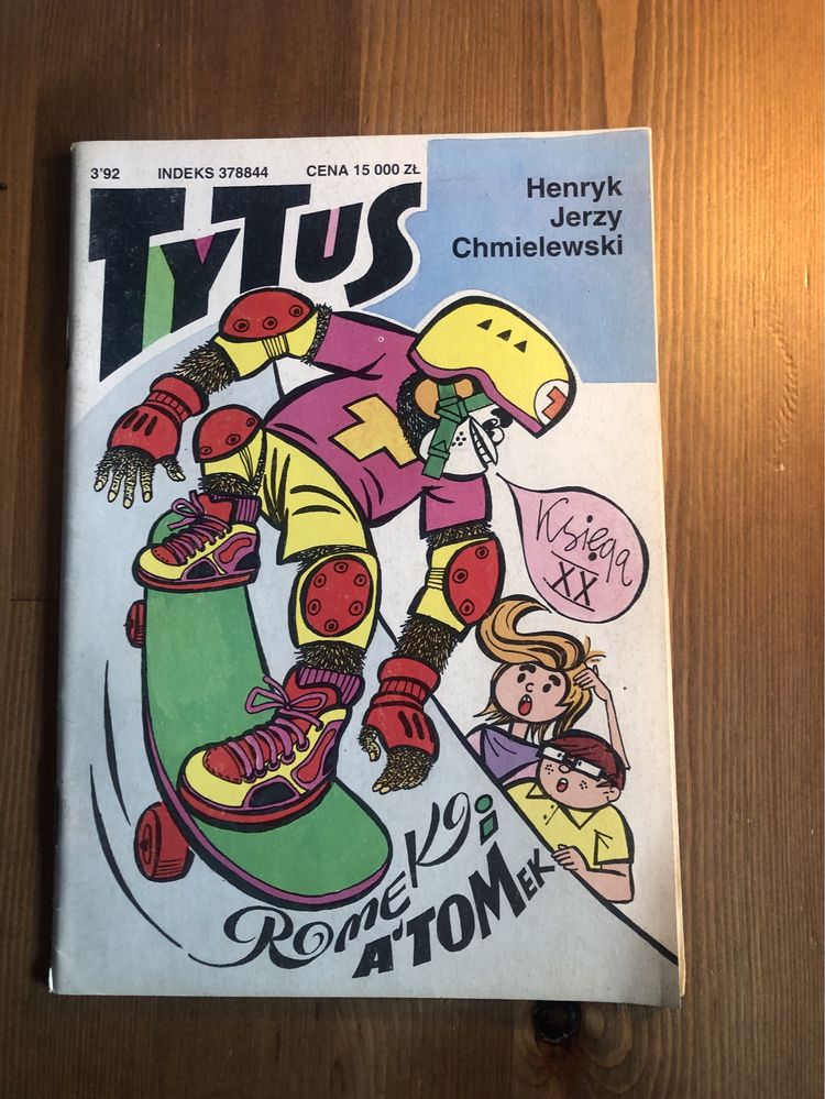 Komiks Tytus, Romek i Atomek Autograf Autora