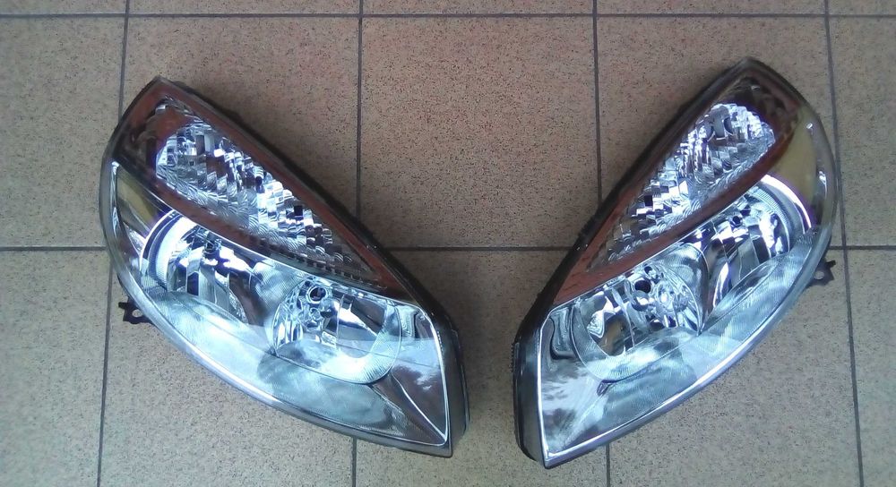 RENAULT SCENIC II 2003 + lampa przednia lewa + prawa KOMPLET NOWE