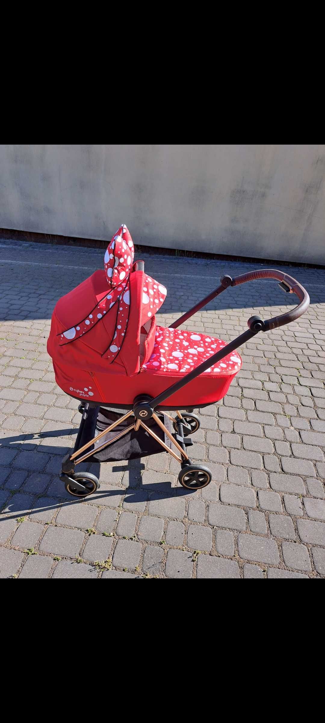 Sprzedam wózek cybex mios 2.0 petticoat. Gondola, siedzisko i stelaż.