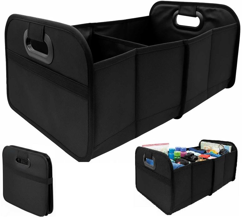 Duży składany organizer do bagażnika auta oxford torba kufer samochod